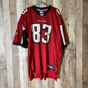 2007 ATLANTA FALCONS CRUMPLER #83 REEBOK PREMIER JERSEY